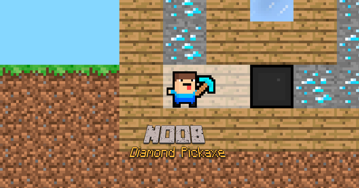 Image Noob Diamond Pickaxe